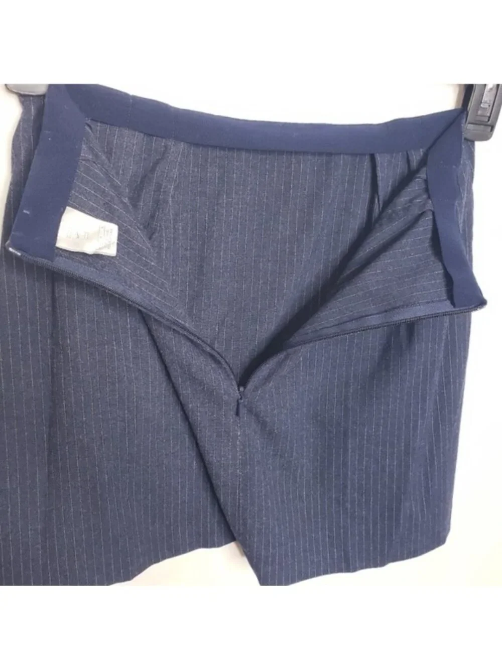 Nike Navy Blue Pinstripe Athletic Skirt Girls Size Medium 8-10